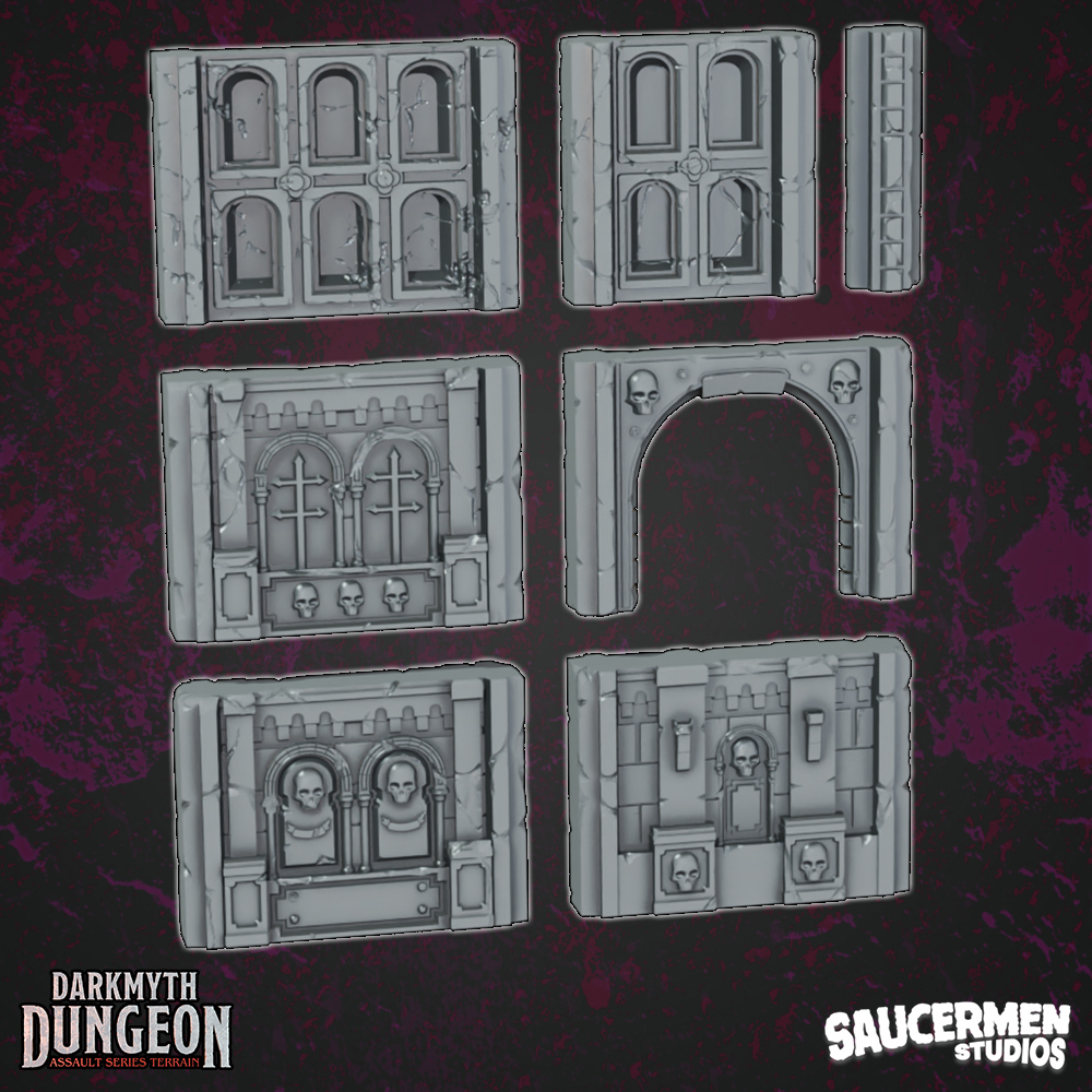 DarkMyth Dungeon - Catacomb Walls